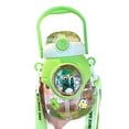 thumbnail image 2 of Cute Straw Cup, High-Value Universal Strap Children's Water Bottle, Space Capsule Plastic Cup, Large Capacity Kettle - 1PC Green, 2 of 3