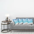 thumbnail image 3 of Ambesonne Summer Throw Pillow Cover 4 Pack, Exotic Beach Vivid Sky, 20", Sky Blue Aqua, 3 of 5