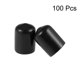 thumbnail image 2 of 100 Uds tapas de goma 14mm Id vinilo tubo redondo tapa de perno cubierta tornillos protectores de rosca negro, 2 of 3