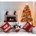 thumbnail image 2 of Christmas Decorations Pillow Covers 20x20 Set of 4, Decorative Farmhouse Gnome Snowman Merry Christmas Pillow Cover Shams Cases Slipcovers for Couch Sofa Decorations, 2 of 5
