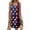 1-Blue, variant on Summer USA 250th Anniversary Dresses for Women 2026 Casual Independence Day Flag Print Short Sundress Sleeveless V-Neck Flowy Boho Beach Mini Tank Top Dress with Pockets 1-Blue M