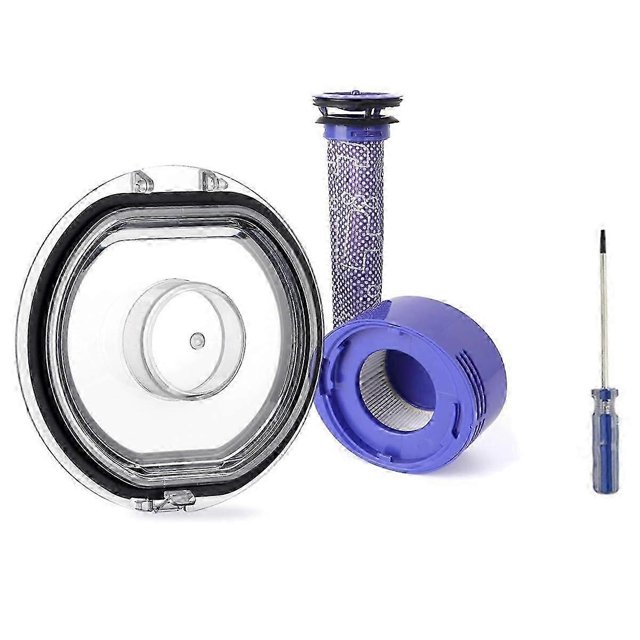 V8 V7 Dust Container Lid Replacement for Vacuum Cleaner Dust Bucket Cover Replacement Parts with HE