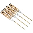 thumbnail image 4 of 4Pcs Hex Driver Wrench Set 1.5mm 2.0mm 2.5mm 3.0mm Aluminum Non Slip Handle Helpful Tool for Ship Car Model, 4 of 7