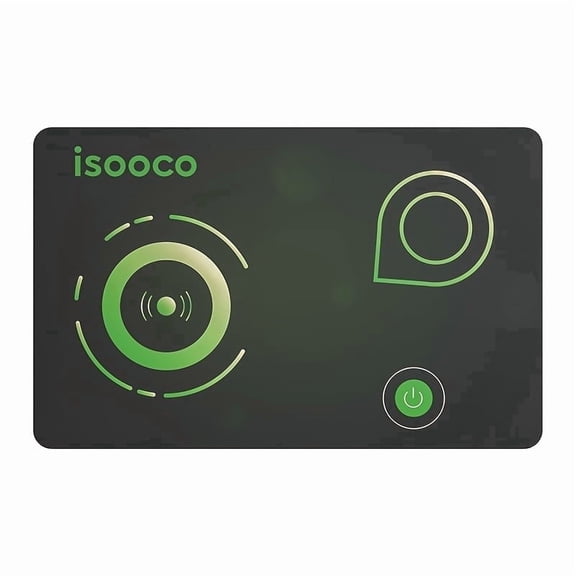 Bluetooth Rechargeable Card- 1 Pcs Thin Bluetooth Tracker, Works with Apple Find My(Only Ios), With IP67 Waterproof, Wallet Finder and Item Locator for Wallet, Luggage Tags and More.