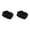 Black, variant on 2pcs Front Brake Reservoir Cap Aluminum Motorcycle Brake Reservoir Fluid Tanks Cover Oil Cup Cap Motorbike Accessories