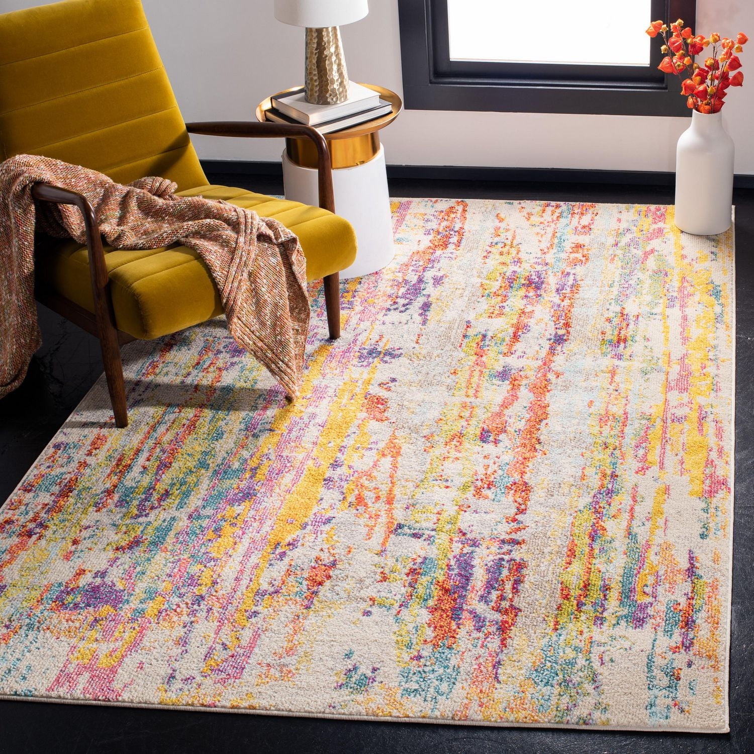 SAFAVIEH Madison Marais Tapis Abstrait