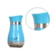 thumbnail image 3 of Salero y pimentero azules, sin condimentar en exceso con orificios de vertido ajustables para condimentar las comidas a la perfección, diseño de granja muy bonito, saleros y pimenteros rellenables, 3 of 4