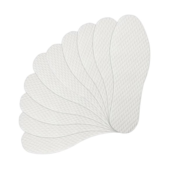 Esquirla 10 Pieces Disposable Shoe Liners Shoe Pads for Women Replaceable Sweat-Absorbent 38