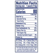 Happy Tot Organics Fiber & Protein, Stage 4, Pears Blueberries & Spinach Organic Tot Food, 4 oz. (8 pack)