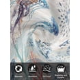 thumbnail image 7 of Coastal Jellyfish Cloth Napkins Set of 8 Reusable Dinner Napkins, Blue Nautical Marine Life Conch Coral Cocktail Napkin Washable Table Napkins for Wedding/Holiday Party/Baby Shower 20"x20", 7 of 7