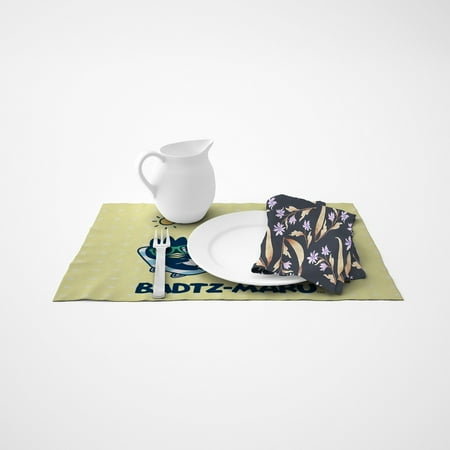 

Badtz Maru 12 × 17 Inch Linen Placemat High Quality Easy To Clean