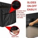 thumbnail image 3 of Funda rectangular para muebles de patio, material de poliéster Oxford impermeable, resistente al viento, anti-UV, funda duradera para exteriores para jardín (130 x 60 x 71 cm), 3 of 5