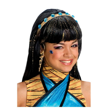 Monster High Cleo De Nile Children's Dress-Up Wig
