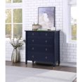 thumbnail image 2 of Jillian Midnight Blue Wood 5-Drawer Chest, 2 of 11