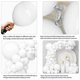 thumbnail image 5 of 2025 Latest Model White Balloon Arch Kit White Latex Balloon Balloon Wreath, 5 of 5