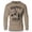 Khaki, variant on GYMISH Happy Hour Lightweight Long Sleeve Hooded T-Shirt for Men – Funny Workout Hoodie, Sport Grey, Small