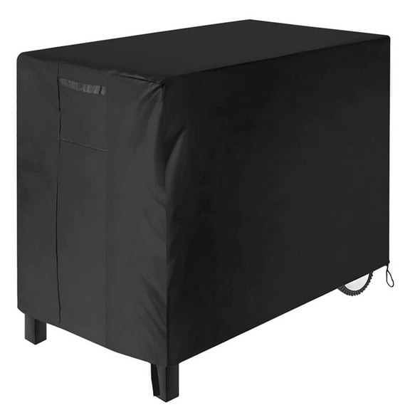 Outdoor Table And Chair Covers Waterproof And Sun-Proof Furniture Dust Covers Black