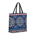 thumbnail image 2 of Kll Ethnic Mandala Pattern Aesthetic Tote Bag For Women Beach Bag Shopping Bags Shoulder Bag Reusable Grocery Bags, 2 of 8