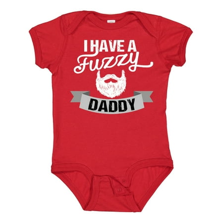 

Inktastic I Have a Fuzzy Daddy Beard Gift Baby Boy or Baby Girl Bodysuit