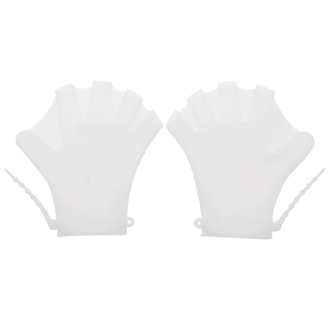 Manoplas 1 par de guantes de natación palmeados Fitness guantes de entrenamiento de resistencia al a Tomshoo Manoplas