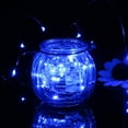 thumbnail image 2 of Fairy Lights Battery Operated, 10ft 30 LED Battery Powered Copper Wire Led Starry String Lights for Bedroom, Christmas, Parties, Outdoor Indoor Decoration (Blue), 2 of 6