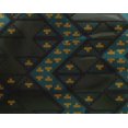 thumbnail image 4 of oneOone Tissu Georgette Viscose Motif Chevron Flamme au Mètre 42 Pouces de Large, 4 of 4