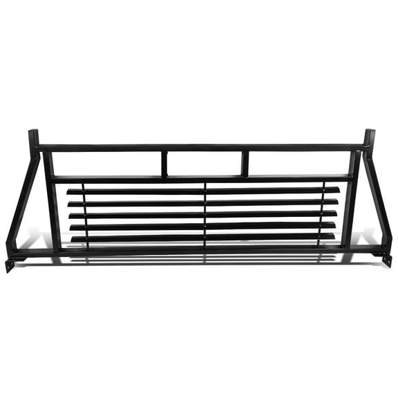 DNA Motoring For 99-17 Silverado Sierra Truck Headache Rack Cab Window Protector Frame Guard