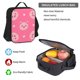 thumbnail image 5 of Easygdp Cartoon Pigs and Hearts Mochila para Niños y Niñas con Set de Caja de Almuerzo y Estuche para Lápices 3 en 1, Mochila Escolar Estampada para Adolescentes, 5 of 7
