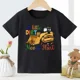 thumbnail image 3 of Dinosaur Kids T Shirt Hot Selling Fashion Cartoon Dinosaur Print Children's T-shirt Short-sleeved Base Shirt Stranger Things Tee, 3 of 5