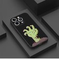 thumbnail image 3 of Mejora el estilo de tu iPhone con una elegante y moderna funda plateada mate para iPhone 15 Pro Max y 14, 3 of 4
