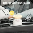 thumbnail image 2 of 4 Pack Glass Cups 40oz Tumbler with Handle Reusable Water Bottles Straws&Straw Cleaner Included, Gift Set for Sublimation Printing - Hot Cold Handle Tumbler for Office Travel, 2 of 6