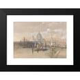 thumbnail image 2 of David Roberts 24x18 Black Modern Framed Museum Art Print Titled - St. Paul's (1862-1863), 2 of 5