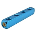 thumbnail image 3 of 2 Interstate Pneumatics Aluminum Rectangle Pencil Manifold 4 Way Outlet 1/4" NPT Female FPM44S, 3 of 3