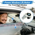 thumbnail image 2 of Unique Bargains Front Right Passenger Side Power Window Regulator Lift Motor for Scania L, P, G, R, S Series No.2076265 6 Pins Car Window Glass Lift Motor, 2 of 8