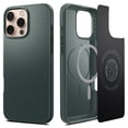 thumbnail image 1 of Funda Spigen Thin Fit MagFit para iPhone 16 Pro Max Abyss Green, 1 of 8