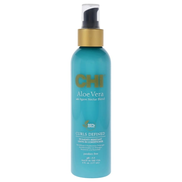 Acondicionador sin enjuague CHI resistente a la humedad con aloe vera 6 oz