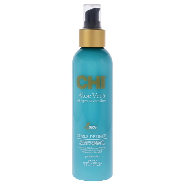 Acondicionador sin enjuague CHI resistente a la humedad con aloe vera 6 oz