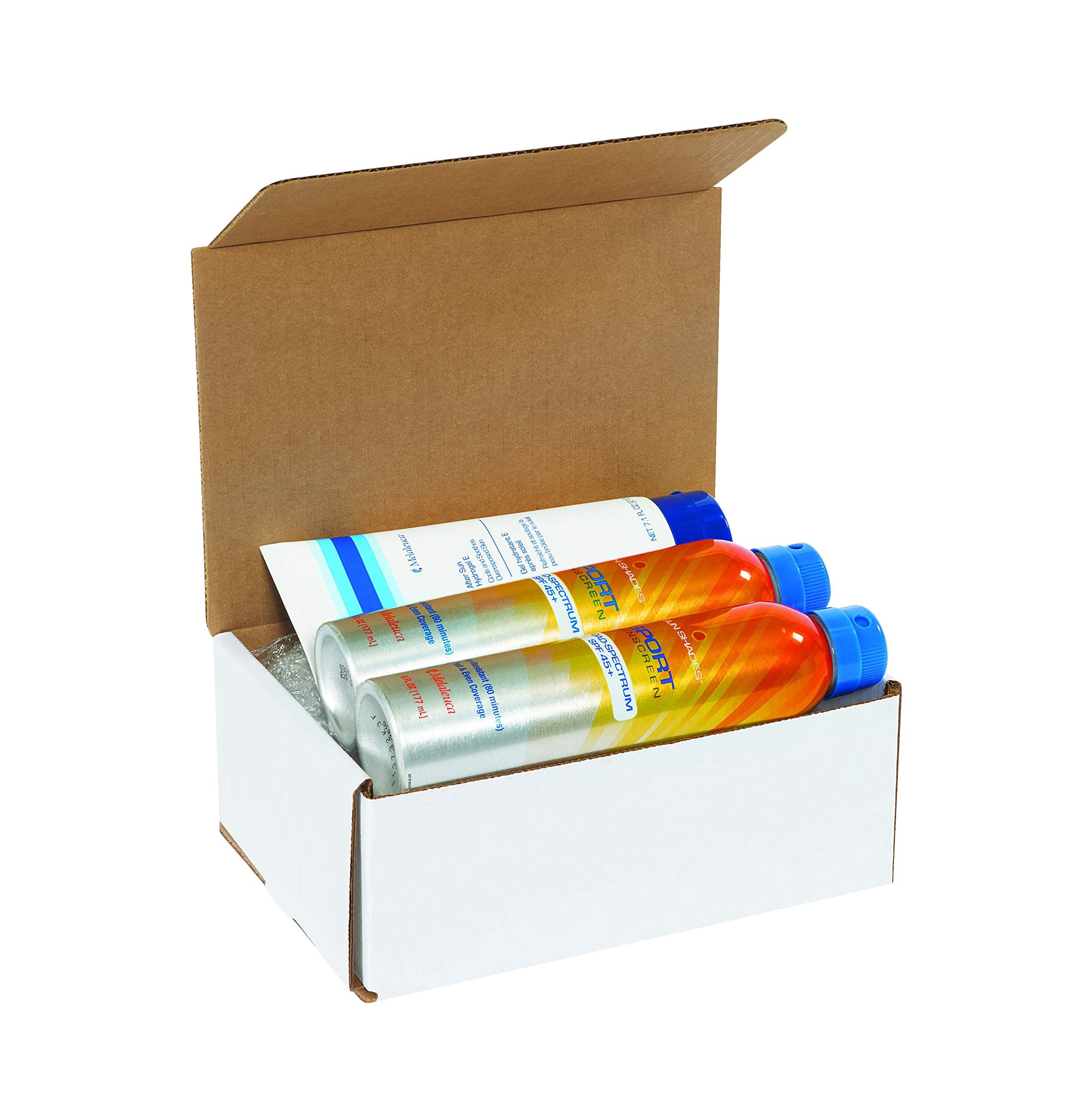 BOX USA Shipping Boxes Small 10"L x 8"W x 6"H, 50-Pack  Corrugated Cardboard Box for Packing, Moving and Storage