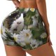 thumbnail image 1 of Balery Daisy Guinea Pig Pantalones cortos de entrenamiento estampados para mujer, sin costuras, ajustados, para gimnasio, yoga, correr, deportes, ejercicio activo, fitness.-XX-Large, 1 of 8