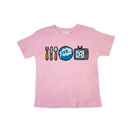 

Inktastic Eat Sleep Watch Soccer Gift Toddler Boy or Toddler Girl T-Shirt