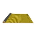 thumbnail image 2 of Ahgly Company Indoor Square Abstract Yellow Contemporary Area Rugs, 4' Square, 2 of 4