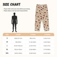 thumbnail image 2 of Salouo Valentine'S Day Rose Print Women's Pajama Pants Casual Loose Sweatpants PJs Flowy Pants Drawstring Palazzo for Women Wide Leg Pants Lounge Pajama -Medium, 2 of 8