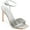 Grey, variant on Collection Womens Arlette Tru Comfort Foam Open Toe High Stiletto Pumps