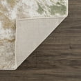 thumbnail image 4 of Hauteloom Liverpool Modern Abstract Bedroom Living Room Small Area Rug - Boho Carpet - Contemporary Bohemian Farmhouse - Green, Brown, Cream, Off White - 2' x 3', 4 of 13