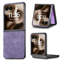 ELEHOLD Case for Motorola Razr 60 Ultra/Razr ultra 2025, Shockproof Phone Case Slim Anti-Scratch PC Cover,Purple