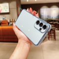 thumbnail image 2 of For Samsung Galaxy S25 Case Electroplated Frame TPU Soft Phone Cover - Blue, 2 of 5