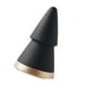 thumbnail image 4 of Figuras de cerámica para árbol de Navidad de estilo nórdico, adorno minimalista Negro-s, 4 of 7