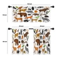 thumbnail image 4 of LALILO Kitchen Curtains and Valances Set of 3 36" Collection Window Treatment Tiers for Window Decor, 4 of 5