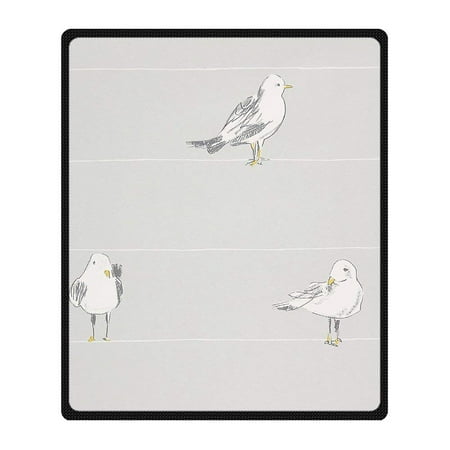 559 Sofa - CADecor Seagull Blanket Fleece Throw Blanket for Sofa or Bed 58x80 inches