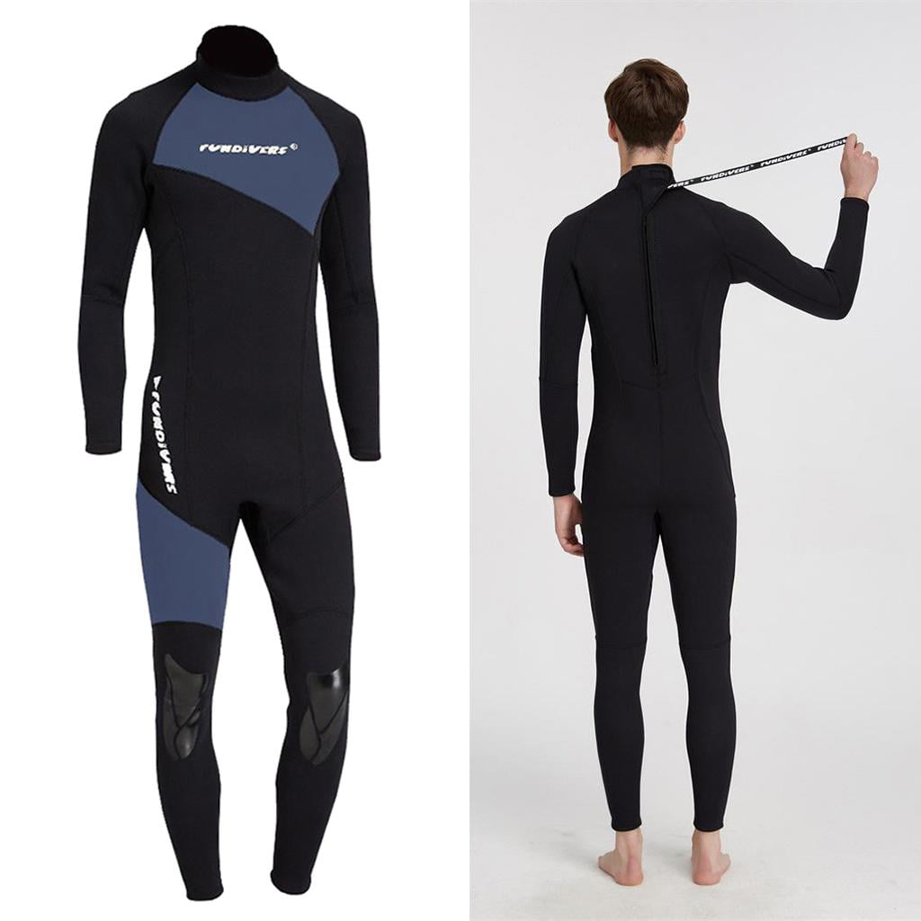Men Anti-uv Diving Suit One-Piece Swimming Wetsuit Waterproof Surfing Jumpsuit 